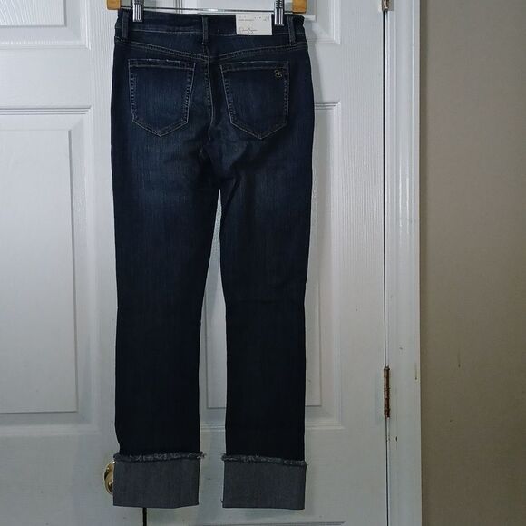 Jessica Simpson Wright Arrow Straight Skinny Jeans Sz 24 NWT Style 4301 On Going - Picture 7 of 12